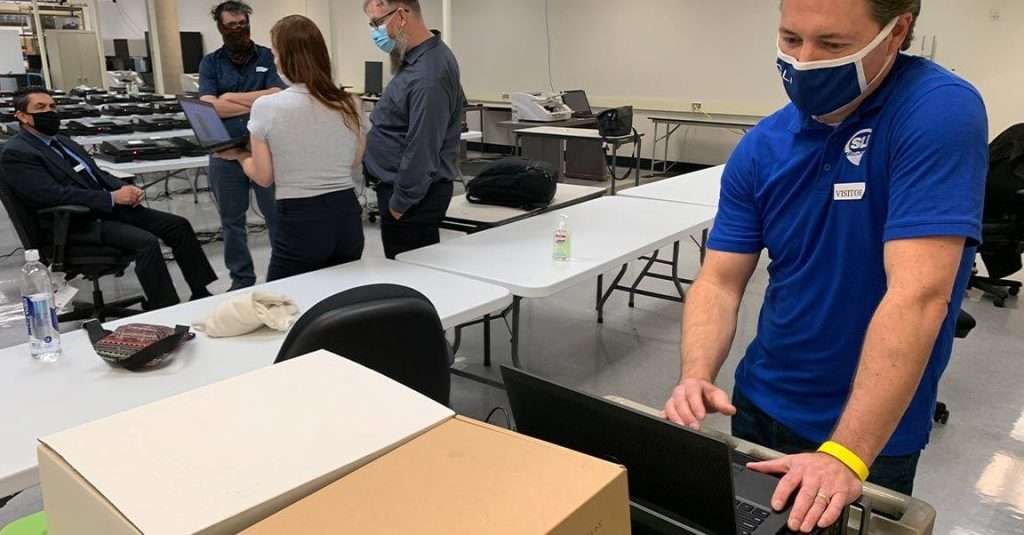 Auditors Doing Physical Inventory